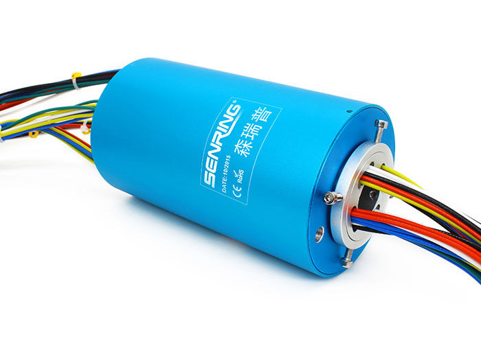 退屈させた電気回転式連合スリップ リング回転コネクター25.4mm 10Aを通して