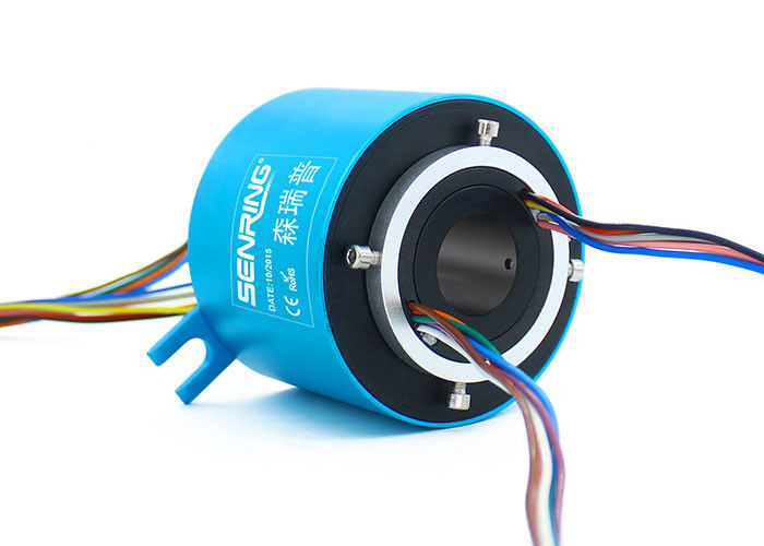 退屈させた電気回転式連合スリップ リング回転コネクター25.4mm 10Aを通して