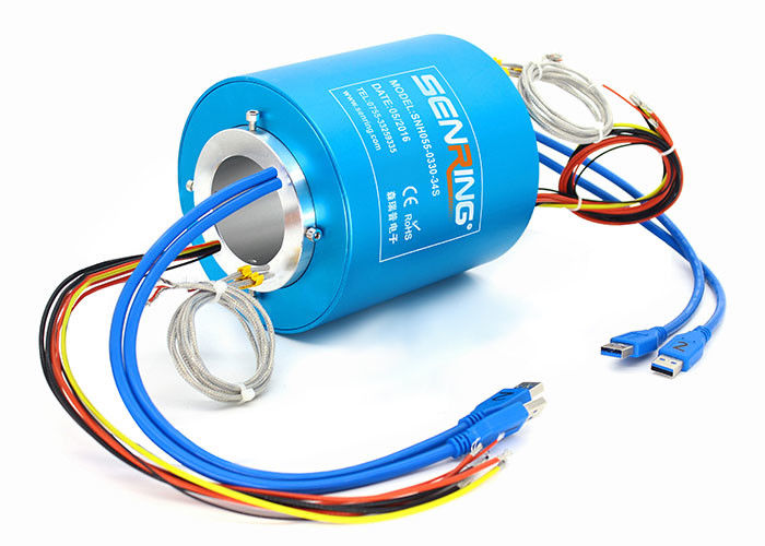 産業Profibusの低電圧のスリップ リング ロータリージョイントの電気コネクタ