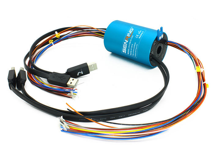 ODM USB2.0信号の真空の低電圧のスリップ リング1~24回路