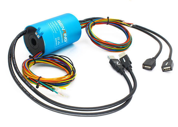 ODM USB2.0信号の真空の低電圧のスリップ リング1~24回路